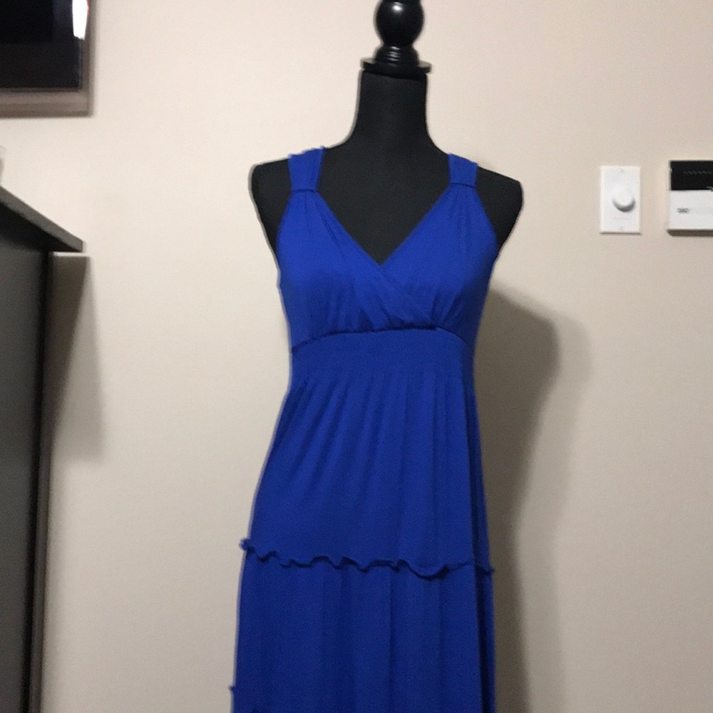 Royal Blue Maxi Dress